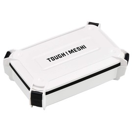 OSK TOUGH! MESHI BL-35H Lunch Box with Compartments, White