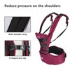Professional MultiFunctional Ergonomic Mesh Breathable Baby Infant Carrier with Hip