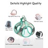 Aecllcea Dog Harness for Small Medium Dogs No Pull, Cat