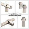 ASKANO 10 Pack 5 Inch Hole Centers, Brushed Nickel Cabinet