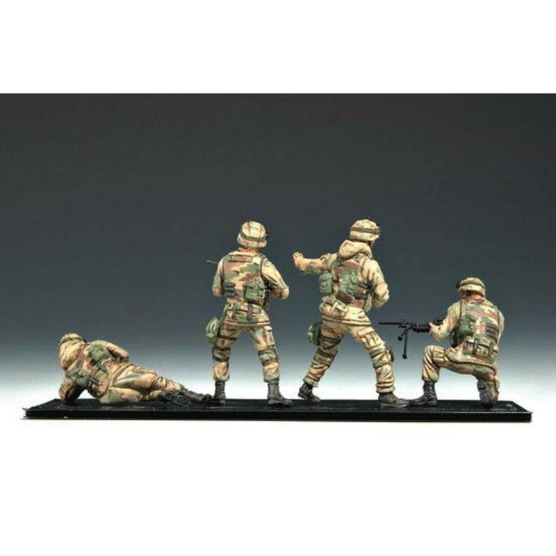 Trumpeter US 101st Airborne Division Crew Figure Set, Scale 1/35,