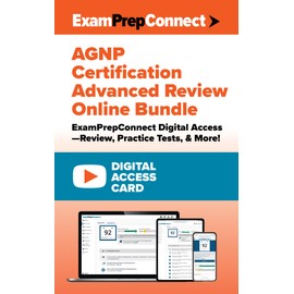 AGNP Certification Advanced Review Online Bundle (Digital Access Card): ExamPrepConnect Digital Access―Review, Practice Tests, & More!
