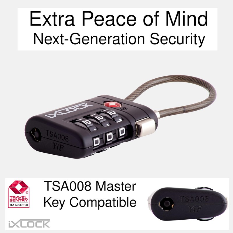 TSA Approved Luggage Suitcase Locks