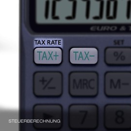 Casio SL-320-TER+ Handheld Calculator, 12 Digit, 3 Key Memory