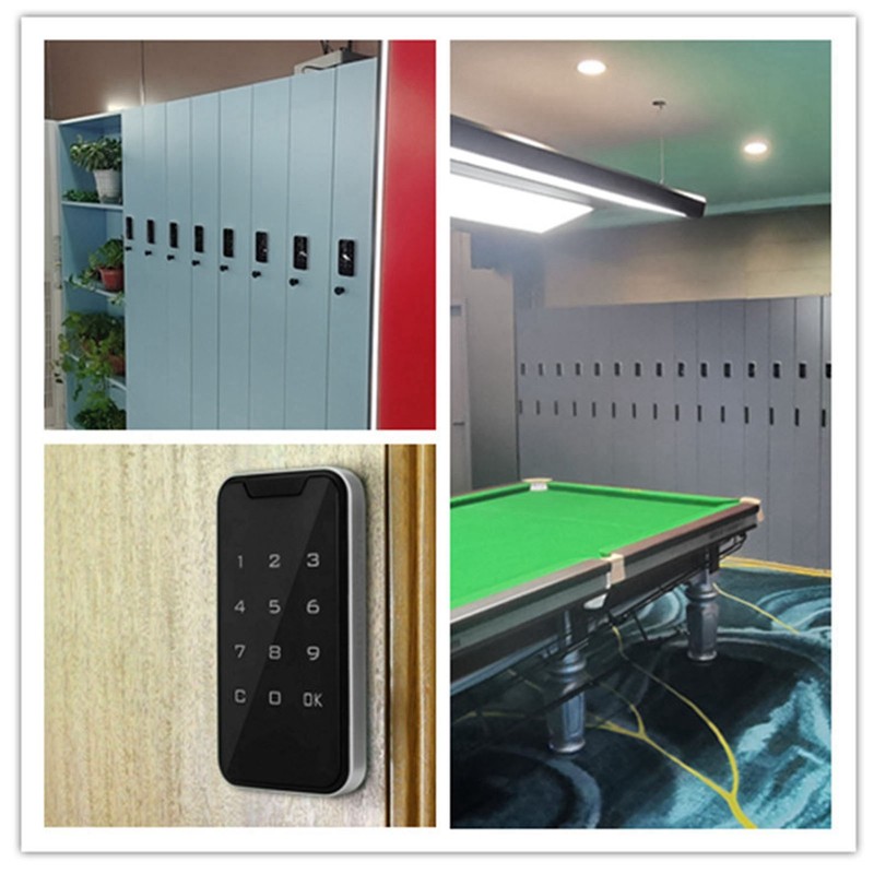 Electronic Cabinet Lock High Safety Password Entry Digital Touch Keypad