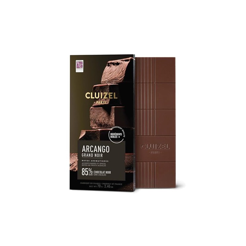 Michel Cluizel French Chocolate - 85% Cocoa "Grand Noir" Dark