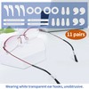 SooGree Glasses Ear Grip Eyeglass Retainer Silicone Anti-slip Holder Ear