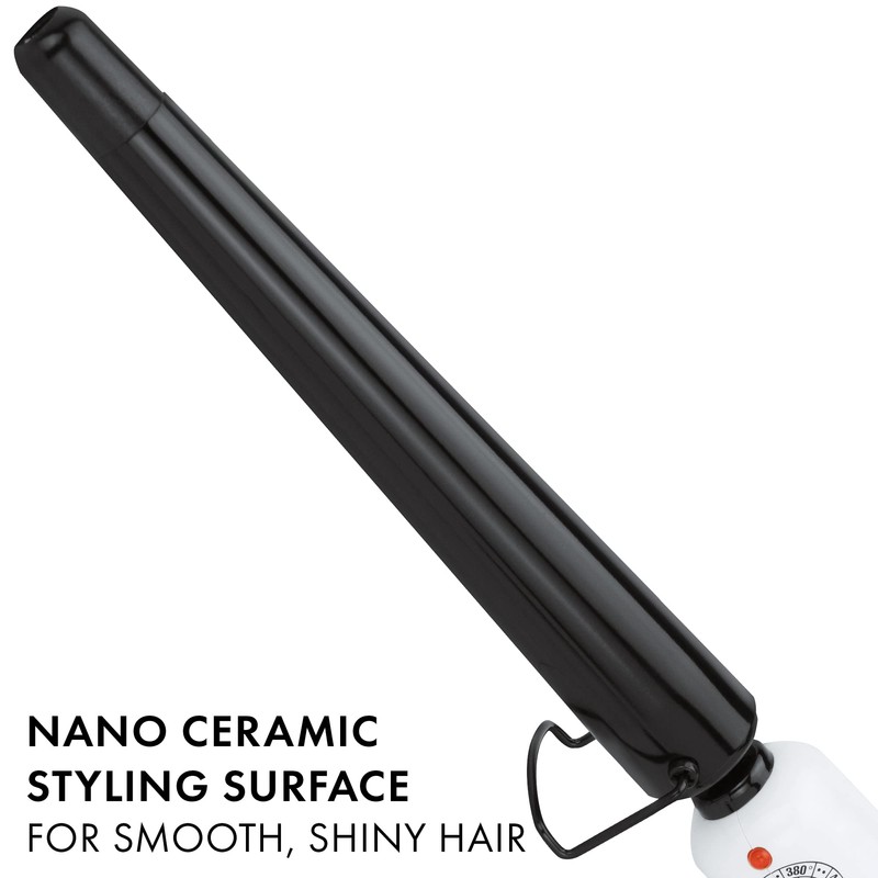 HOT TOOLS Professional Nano Ceramic Extra Long Tapered Curling Iron