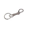HIPSTER JAILORS KEY RING CLIP ON CLASP NICKEL PLATED STEEL ( pack of 1 )