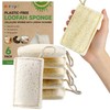 6 Pack Natural Loofah Sponges for Dishes, Loofah Kitchen Sponges
