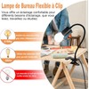 E27 Clamp Lamp, 2 Pack Bedside Lamp, E27 Socket with