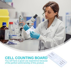 Hemocytometer Blood Cell Counting Chamber for LAB Improved Blood Laboratory Supplies Yeast