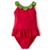Gymboree,Girls,and Toddler One Piece Swimsuit Classic Red