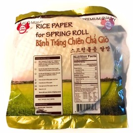 Rice Paper For Spring Roll - Banh Trang Chien Cha Gio 12 oz