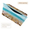 2 Pack Tissue Box Cover Holder, Boardwalk with Shells Rectangle