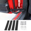 CheroCar Door Limiting Straps for Jeep Wrangler JK JKU 2007-2018