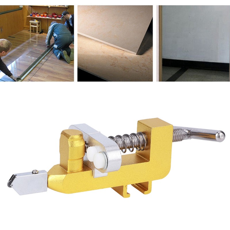 Glass Cutter Aluminum Alloy LaborSaving Effective Rotary Tools Tile Boundary