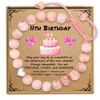 Sereney 11 Year Old Girl Birthday Gifts, Adjustable Beaded Bracelets as 11th Birthday Gifts for Girls, 11th Birthday Bracelets as Birthday Gift for 11 Year Old Girl Daughter Niece Granddaughter