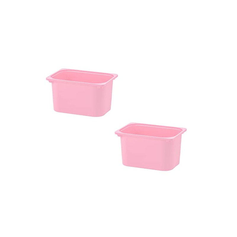 TROFAST Storage Box, Pink; 16 ½x11 ¾x9 ", Stackable Containers/Bins/Baskets,