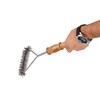 Dhampooh Stainless Steel Three Sided Grill Brush – BBQ Grill