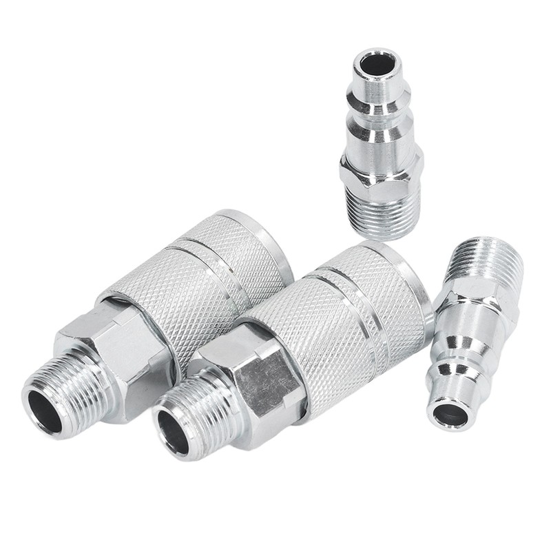Air Hose Fittings 2 External Connection 2 External Plug 3/8