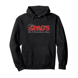 SPAG'S Rte 9 Shrewsbury Massachusetts Nostalgia Vintage Pullover Hoodie