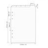A5 Binder Dividers Top 5 Tabs Frosted Plastic Index Divider