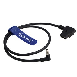 Eonvic D-Tap to 5.5x2.1mm DC 12V Power Cable for Atomos Monitor/KiPRO LCD Monitor/Ikan Monitor