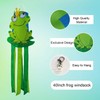 THQZLH 40-Inch Frog Windsock - Fun Summer Decoration for Outdoor