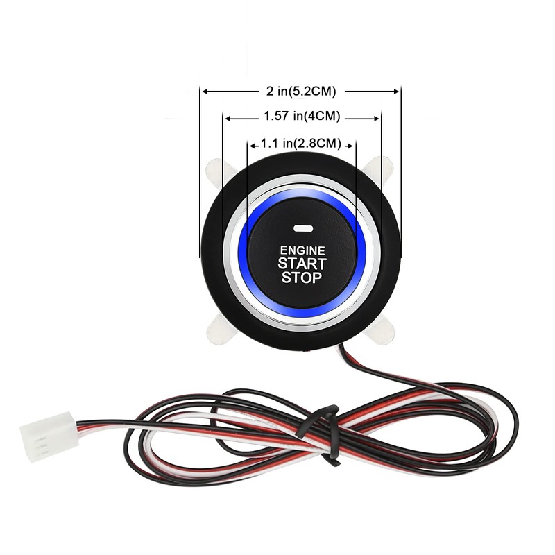 3T6B Passive Keyless Entry Car Alarm System PKE Engine Starter