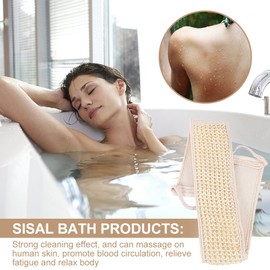 Back Scrubber, Loofah Bath Wash Back Strap of Shower Massage and Dirty Clean Body Skin Care