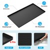 URMONA 22'' x 22'' Waterproof Silicone Under Sink Mat Cabinet