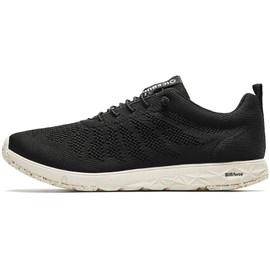 Icebug Eli RB9X – Lightweight Summer Sneaker for Men & Women, Breathable Mesh, Slip-On Design, High-Traction RB9X Outsole, Scandinavian Look, Black, 8.5 Women/7 Men