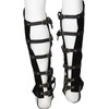 XWXLDD Medieval Leather Boot Covers, Steampunk Warrior Knight Leg Gaiters