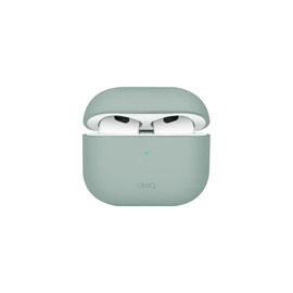 UNIQ LINO Active Hybrid Silicone CASE Compatible with AIRPODS 4TH GEN (2024) (ICEPLANT Green)