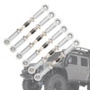 6Pcs Aluminum Alloy Adjustable Push RodsTurnbuckle Rod Linkage Accessories for