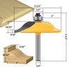 Raised Panel Router Bits，3PCS 1/4" Shank Router Bit Set,Cabinet Door