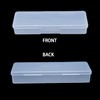 4 Pieces Plastic Storage Personal Box for Nail, Personal Implement