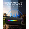 Portable Bluetooth Speaker, IPX7 Waterproof Wireless Speaker, 35W Loud Stereo