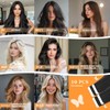 tesshair Injected Tape in Hair Extensions Human Hair 10 Pcs