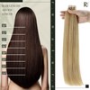 RUNATURE Remy Human Hair Tape in Extensions Golden Blonde Mix