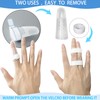 5Pcs Finger Splints Thumb Brace Support Plastic Finger Cots Adjustable