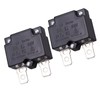 ZOOKOTO 2Pcs 5A Automatic Thermal Circuit Breaker Thermal Overload Protector