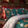 Furn. Santas Workshop Toddler Duvet Set, Green