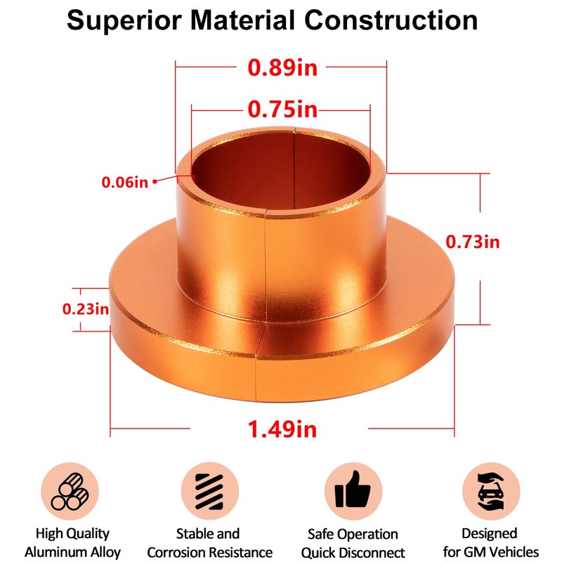 39190 Heater Hose Quick Disconnect Tool for GM 3/4'' Heater