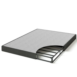Zinus 5 Inch Full WonderBox(TM) Smart Box Spring, Quick Assembly Mattress Foundation, Durable Metal Frame, Grey