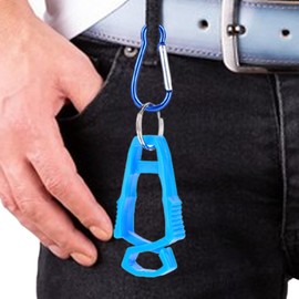 Gloves Clips for Work | Aluminum Alloy Belt Holder,Wear-Resistant Safety Gloves Keeper, Gloves Grabber Clip Holder for Gloves Helmets Towels Glasses Work Clothes Pants Belts Tool Bags