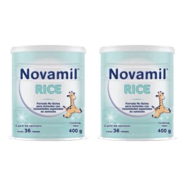 2 Latas De Novamil Rice Sin Sabor