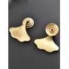 TARATI 2pcs Ginkberry Leaf Style Door Knobs Drawer Pulls Antique