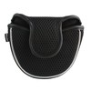 Andux Golf Putter Cover Half Round Mesh Putter Head Cover